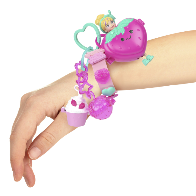 Куклы - Игровой набор Polly Pocket Фруктовый стиль Клубничный шик (JKR51/2)#9