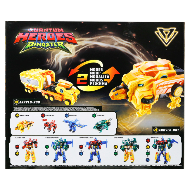 Трансформери - ​Трансформер Dinoster Динозавр Мега Дино-Смеш Анкіло (EU580806)#5