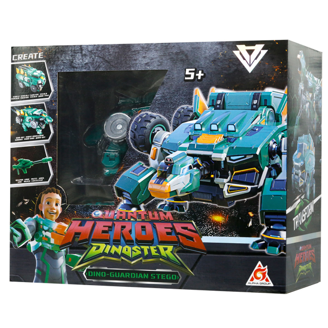 Трансформери - ​Трансформер Dinoster Динозавр Мега Дино-Ґардіан Стего (EU580807)#3