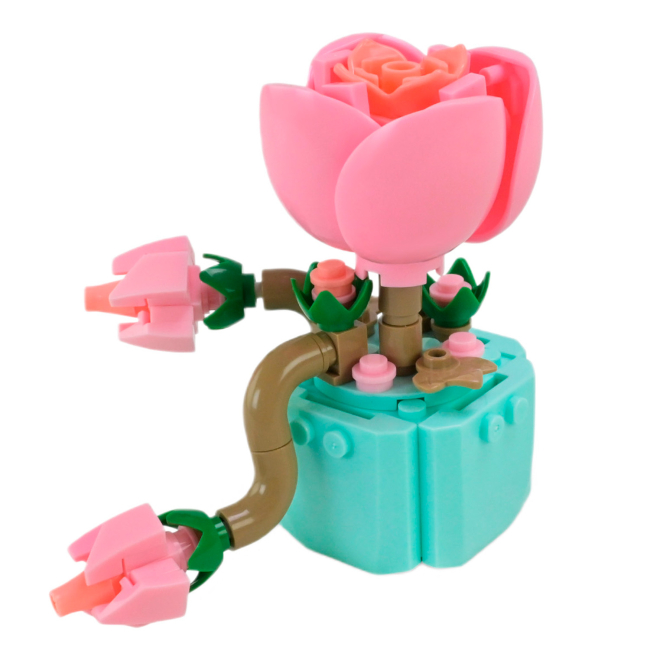 Конструкторы с уникальными деталями - Конструктор Країна Іграшок Цветы в ассортименте (8940)#4