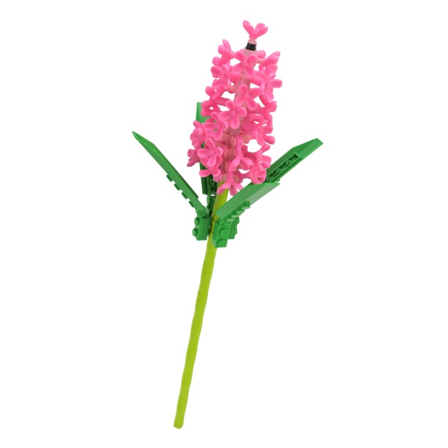 Конструкторы с уникальными деталями - Конструктор Sembo Block Florist Гиацинт 115 деталей (601282)#2