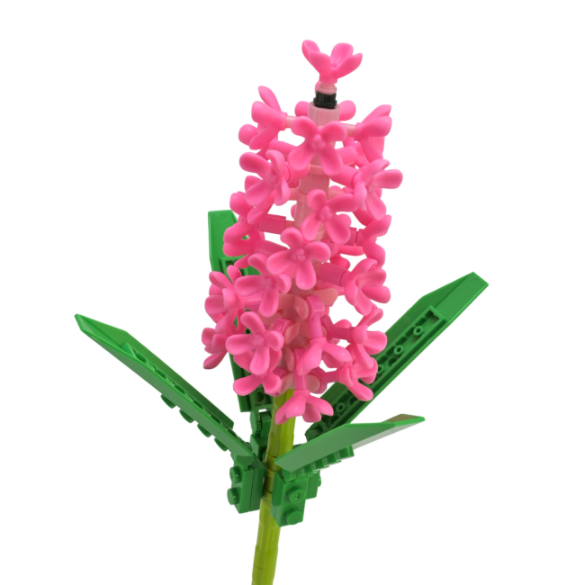 Конструкторы с уникальными деталями - Конструктор Sembo Block Florist Гиацинт 115 деталей (601282)#3