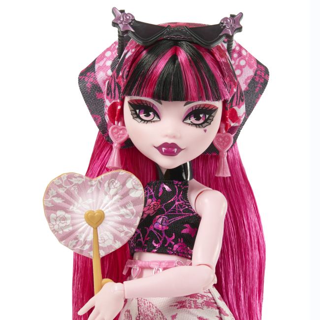 Куклы - Набор-сюрприз Monster High Кошмарные каникулы Ужас какие секреты Дракулауры (JDR50)#7