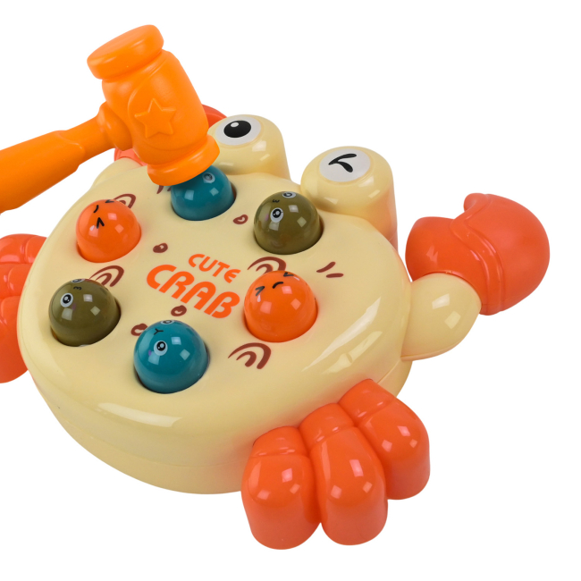 Розвивальні іграшки - Розвивальна іграшка Країна Іграшок Стукалка Крабик (PL-725-34)#2