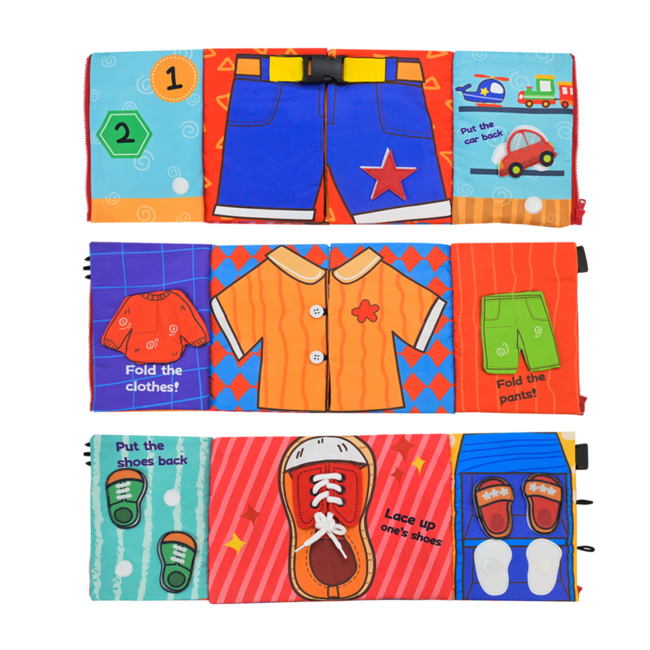 Развивающие игрушки - Мягкая книга Країна Іграшок (HF-G001-K)#2