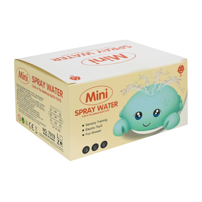 Іграшки для ванни - Іграшка для ванни Країна Іграшок Краб-фонтан бірюзовий (7019/2)#3