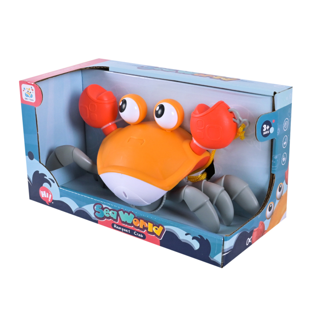 Іграшки для ванни - Іграшка для ванни Країна Іграшок Крабик помаранчевий (HN1663-5/1)#2