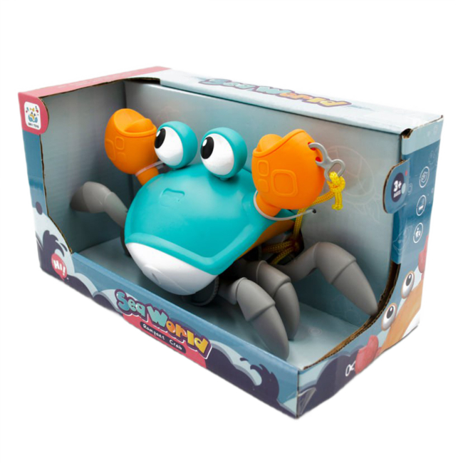 Игрушки для ванны - Игрушка для ванны Країна Іграшок Крабик бірюзовый (HN1663-5/2)#2