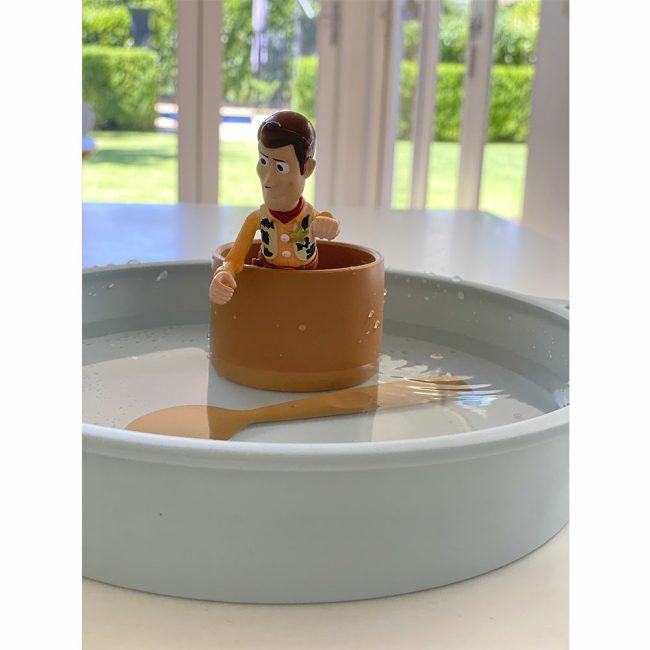 Дитячий посуд та аксесуари - ​Чашка силіконова MinikOiOi Mini Cup River Green (101100007)#4