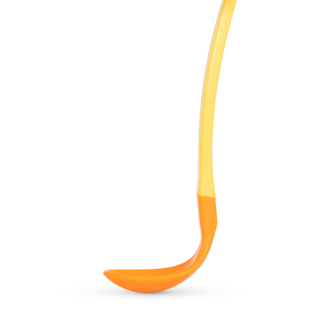 Дитячий посуд та аксесуари - М'які ложки Baboo жовті 2 шт (10-035)#3