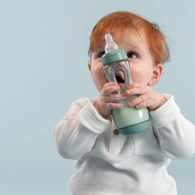 Бутылочки, соски и аксессуары - Бутылочка для кормления Difrax Sage 240 мл (193 Sage)#2