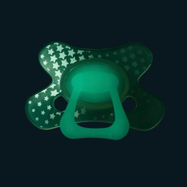 Пустушки та ніблери - Пустушка Difrax Dental Night нічна (GL346)#2