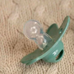 Пустушки та ніблери - ​Пустушка Difrax Natural силіконова Sage sprinkles (123 Sage_sprinkles)#2