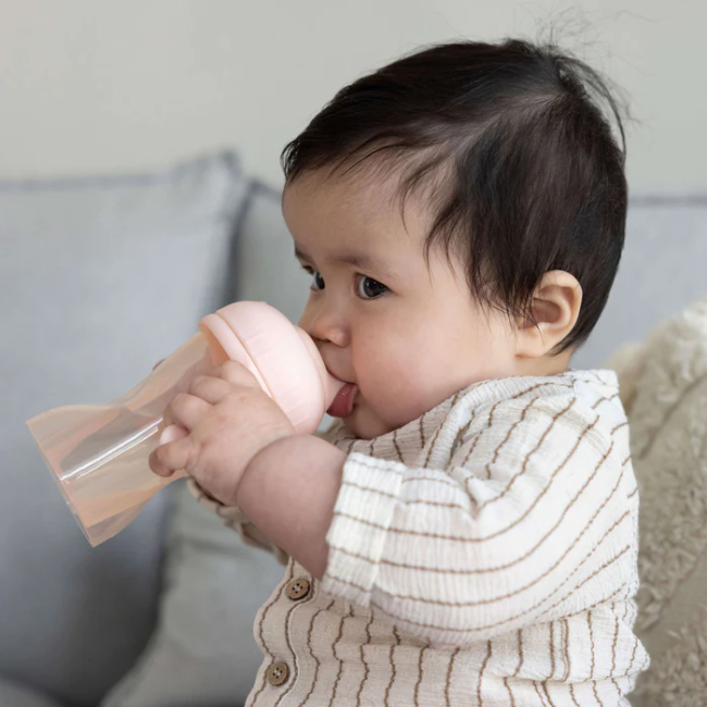 Дитячий посуд та аксесуари - Поїльник Difrax з силіконовим носиком Blossom (704 Blossom)#2