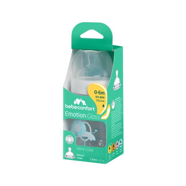 Бутылочки, соски и аксессуары - Бутылочка для кормления Bebe Confort Emo 130 мл (3102201940)#3