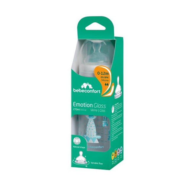 Бутылочки, соски и аксессуары - Бутылочка для кормления Bebe Confort Emo 270 мл (3102201950)#3