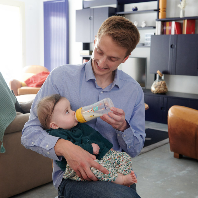 Пляшечки, соски та аксесуари - Пляшечка для годування Bebe Confort Emo 270 мл жовта (3102201980)#4