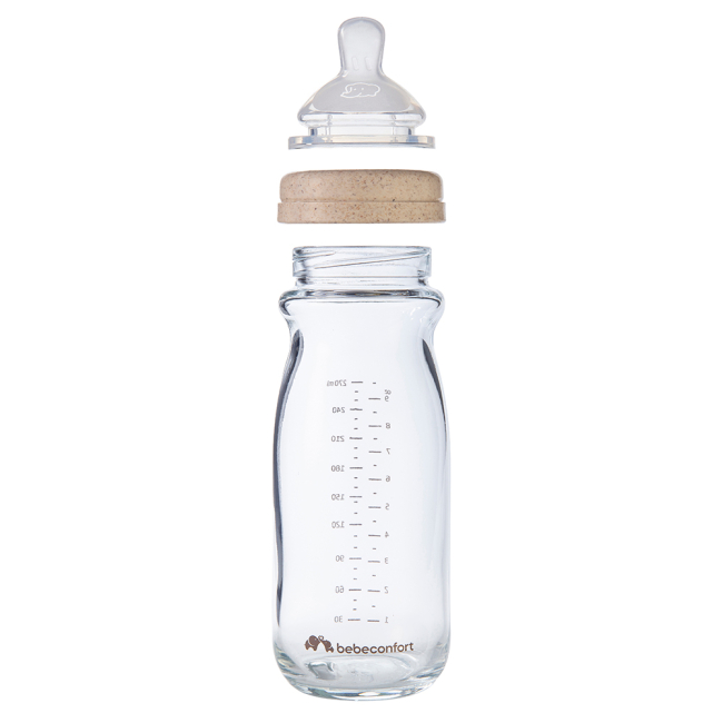 Бутылочки, соски и аксессуары - Бутылочка для кормления Bebe Confort Physio air sand 270 мл (3102202310)#2