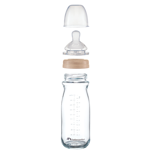 Бутылочки, соски и аксессуары - Бутылочка для кормления Bebe Confort Physio air sand 270 мл (3102202310)#3