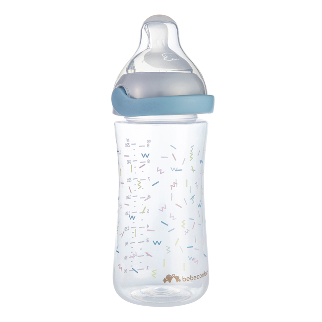 Бутылочки, соски и аксессуары - Бутылочка для кормления Bebe Confort Physio air confort blue 270 мл (3102202160)#2