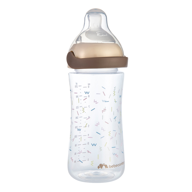 Бутылочки, соски и аксессуары - Бутылочка для кормления Bebe Confort Physio air confort sand 270 мл (3102202170)#2
