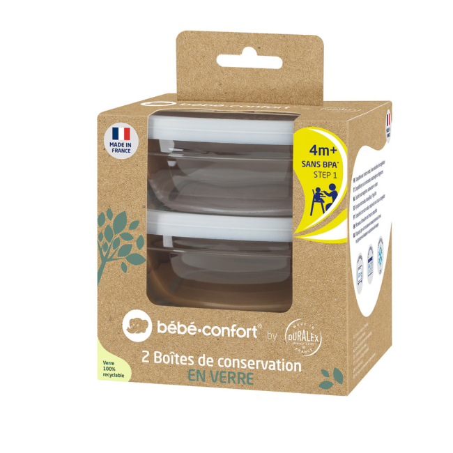 Товары по уходу - Набор контейнеров для еды Bebe Confort стеклянных (3105209200)#6