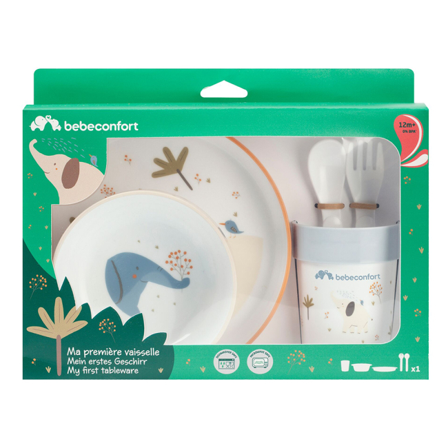 Детская посуда и аксессуары - Набор посуды Bebe Confort Little buddies (3105209110)#4