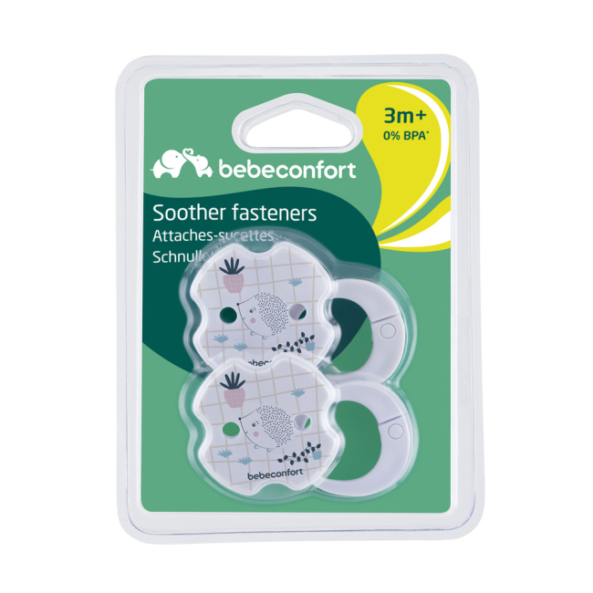 Пустышки и ниблеры - Зажим для пустышки Bebe Confort Urban Garden (3104209700)#2