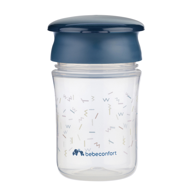 Детская посуда и аксессуары - Чашка-непроливайка Bebe Confort Glow blue 280 мл (3105201230)#3