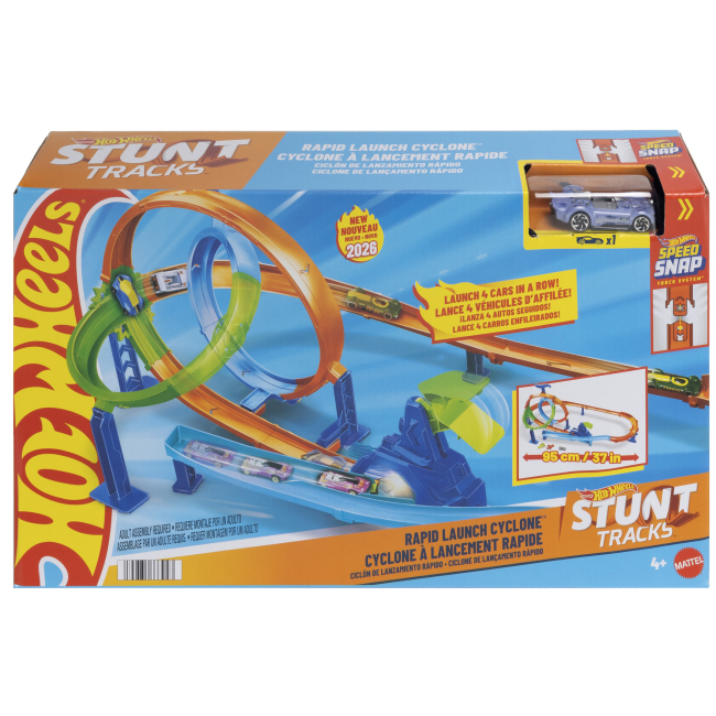 Автотреки - Трек Hot Wheels Stunt tracks Шалений турбовир (JHK73)#5