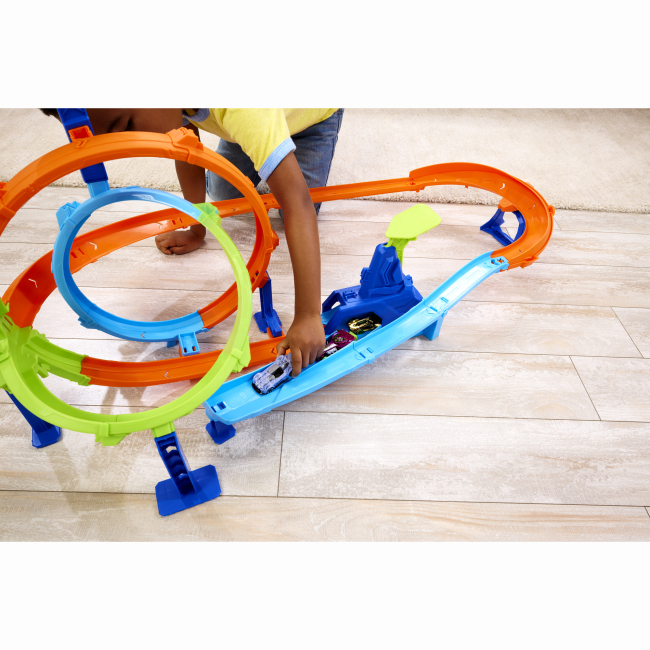 Автотреки - Трек Hot Wheels Stunt tracks Шалений турбовир (JHK73)#7