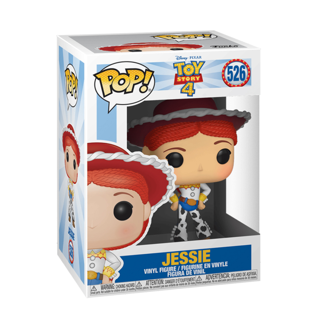 Фігурки персонажів - ​Фігурка Funko Pop Toy Story 4 Jessie (37393)#2