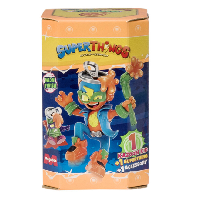Фігурки персонажів - Ігровий набір SuperThings Neon Power Казум-кід в асортименті (PST11D066IN00)#7