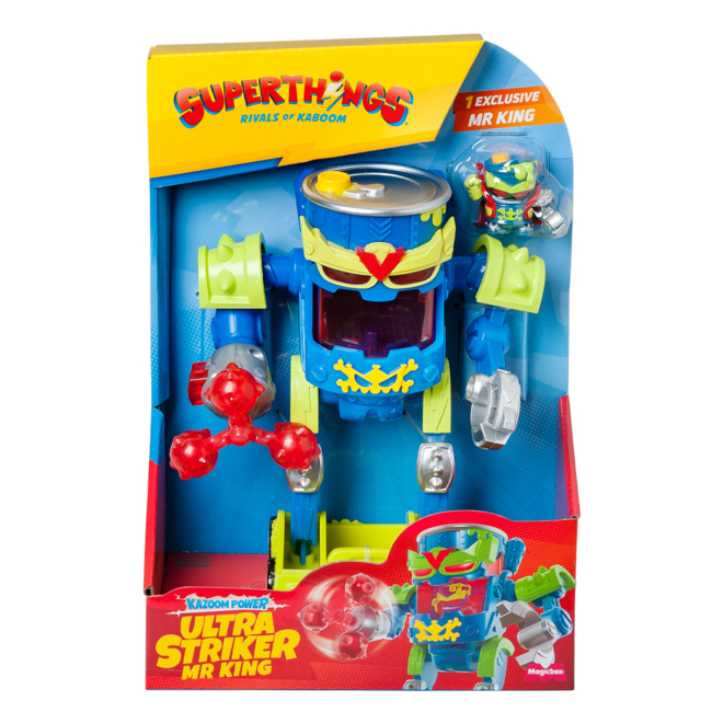 Фігурки персонажів - ​Ігровий набір SuperThings Kazoom Power Ультрастрайкер Містер Кінг (PSTSP116IN250)#6