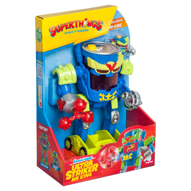 Фігурки персонажів - ​Ігровий набір SuperThings Kazoom Power Ультрастрайкер Містер Кінг (PSTSP116IN250)#7