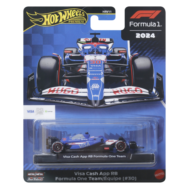 Автомоделі - Автомодель Hot Wheels Formula 1 Visa RB Cash App (HRV11/7)#5