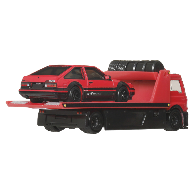 Автомоделі - Набір автомоделей Hot Wheels Car culture Team Transport Fleet street і Toyota AE86 Sprinter (FLF56/JBM40)#3