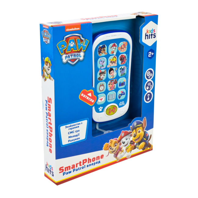 Розвивальні іграшки - Музичний телефон Kids Hits Paw Patrol в асортименті (KH03/006L)#6
