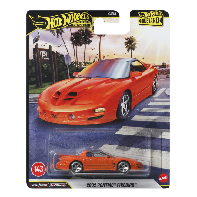 Автомодели - Автомодель Hot Wheels Boulevard 2002 Pontiac Firebird (GJT68/JHW17-La10)#6
