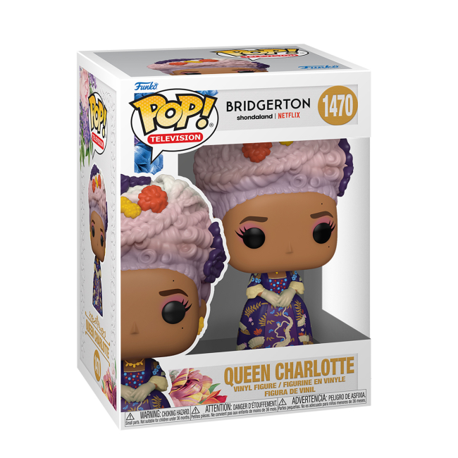 Фігурки персонажів - Фігурка Funko Pop Bridgerton Королева Шарлотта (72206)#2