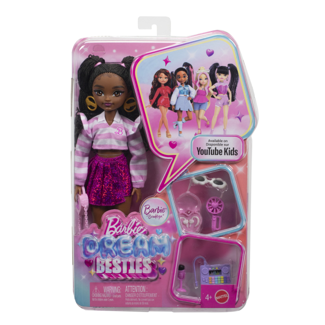 Ляльки - Лялька Barbie Dream besties Бруклін Новий аутфіт (JKP51)#5