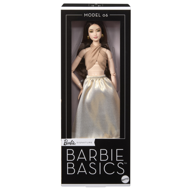 Ляльки - Лялька Barbie Signature Basics 6 Брюнетка (JJX25)#3