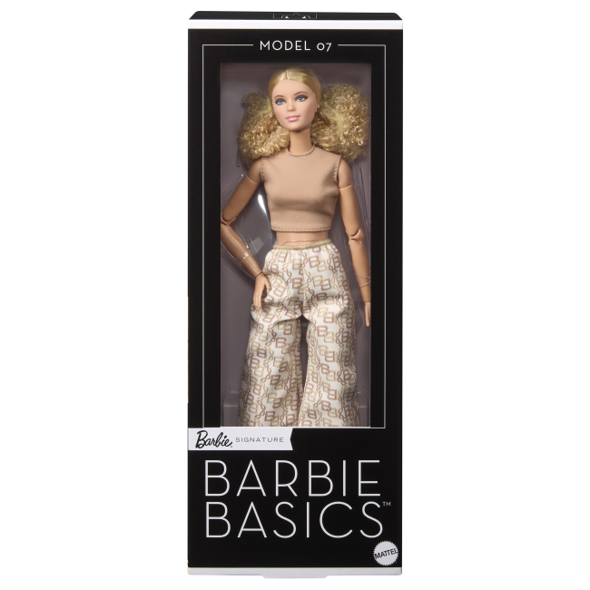 Ляльки - Лялька Barbie Signature Basics 7 Блондинка (JJX26)#5