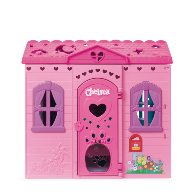 Меблі та будиночки - Портативний будиночок Barbie Club Chelsea з лялькою Челсі (JFW49)#3