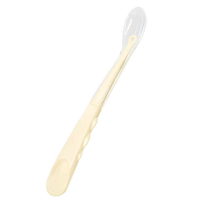 Дитячий посуд та аксесуари - Ложечка силіконова Baby Team 2 в 1 (6114)#2