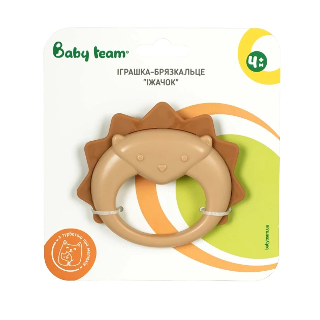 Погремушки, прорезыватели - Погремушка Baby Team Ежик (8416)#2
