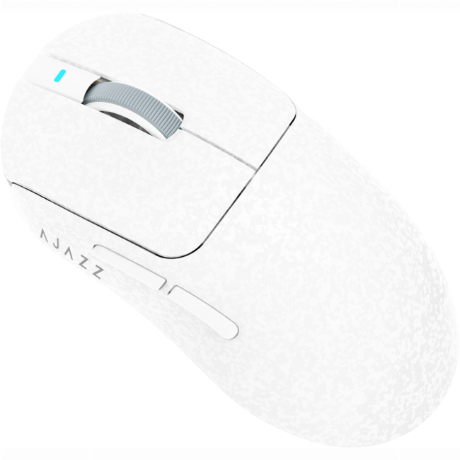 Клавіатура і миші - Мишка Ajazz AJ199 MAX Carbon fiber Wireless/Bluetooth/USB White (AJ199-MAX-W)#2