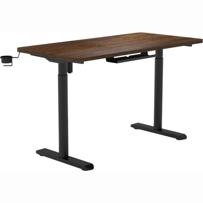 Меблі для геймерів - Комп'ютерний стіл з електрорегулюванням висоти Sihoo D05 1400 x 700 мм Walnut/Black (D05-104/D05-107)#2