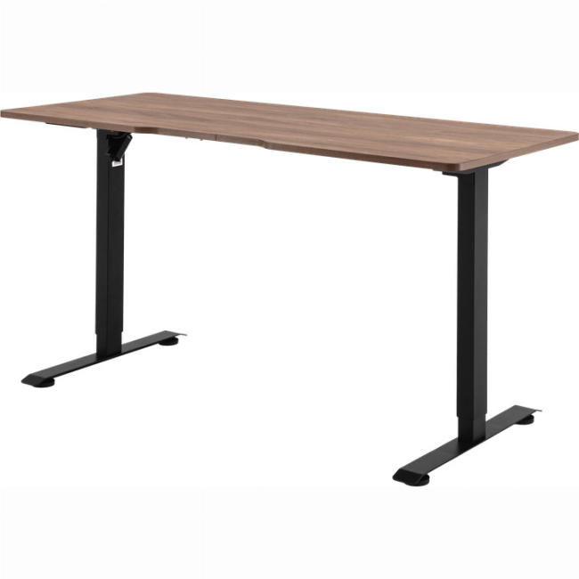 Меблі для геймерів - Комп'ютерний стіл з електрорегулюванням висоти Sihoo D03 1400 x 700 мм Walnut/Black (D03-104/D03-108)#2