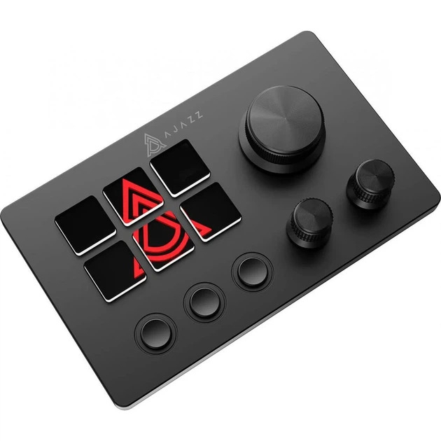 Блогерство и стриминг - Контроллер для стриминга Ajazz AKP03E USB Black (AKP03E-B)#3